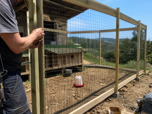 Recinto Pollaio Fai da Te: Come Farlo con Rete, Pali e Accessori