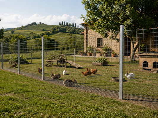 Rete Metallica per Animali da Cortile: Guida alla Scelta