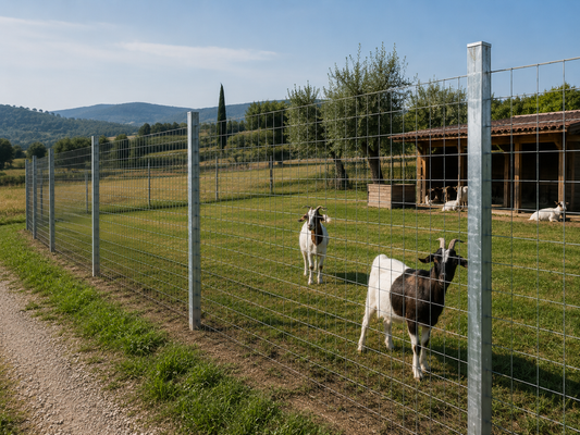Rete per Capre: Come Fare un Recinto Esterno Sicuro