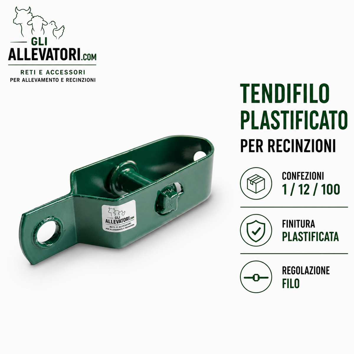 Tendifilo Plastificato per Recinzioni